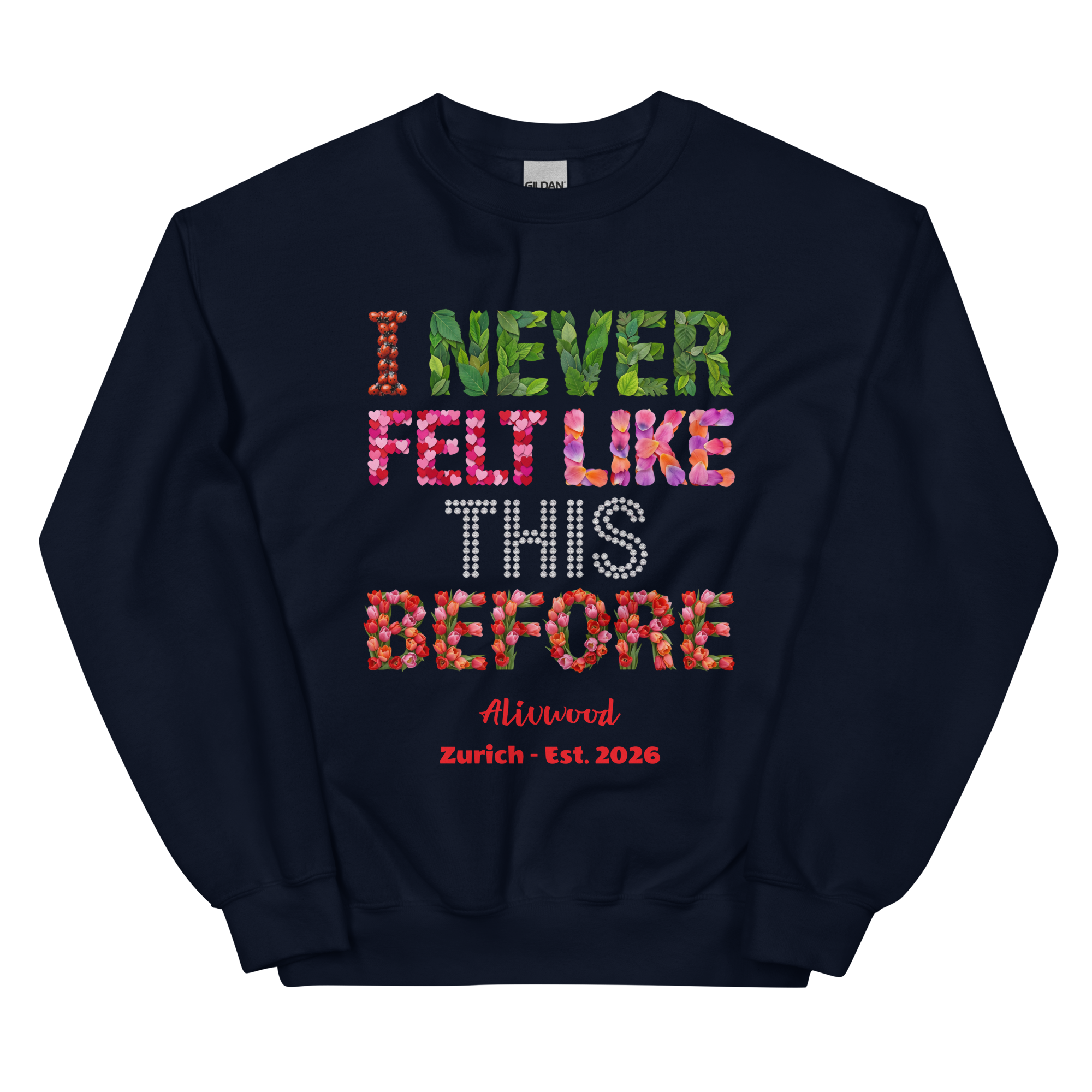 Never felt like this before Unisex Sweatshirt - Alivwood