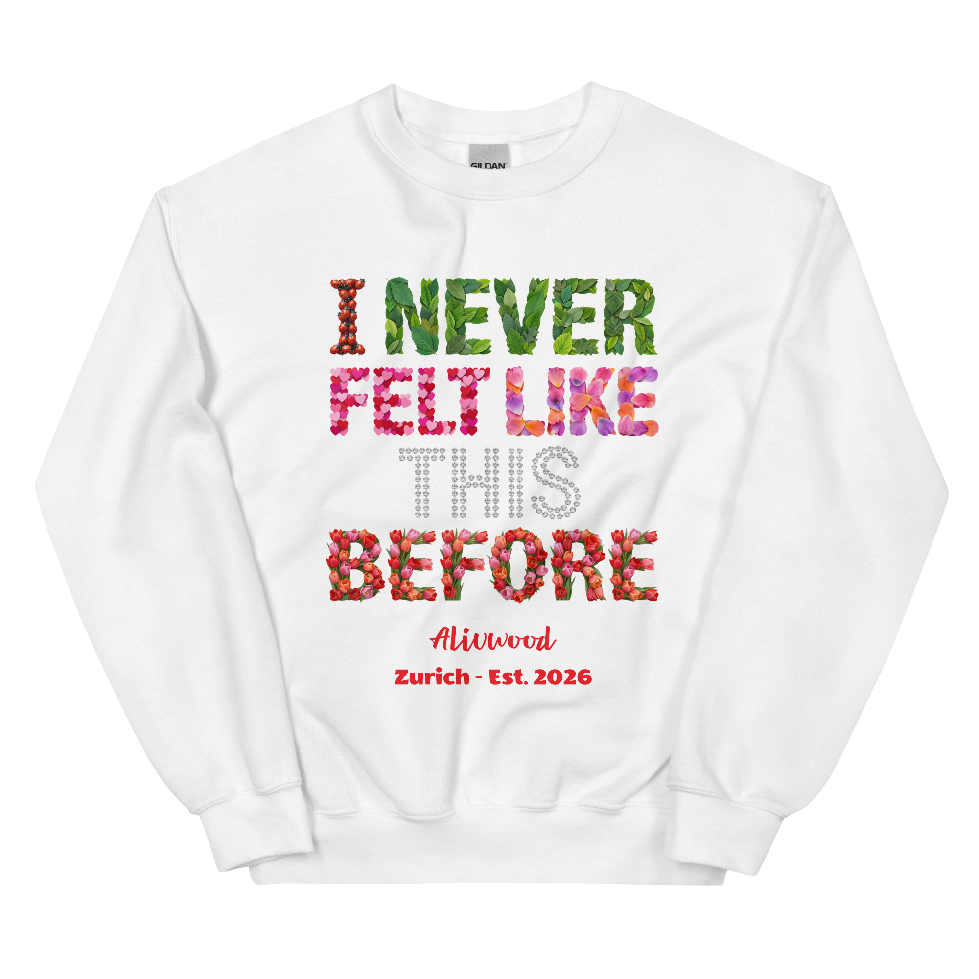 Never felt like this before Unisex Sweatshirt - Alivwood