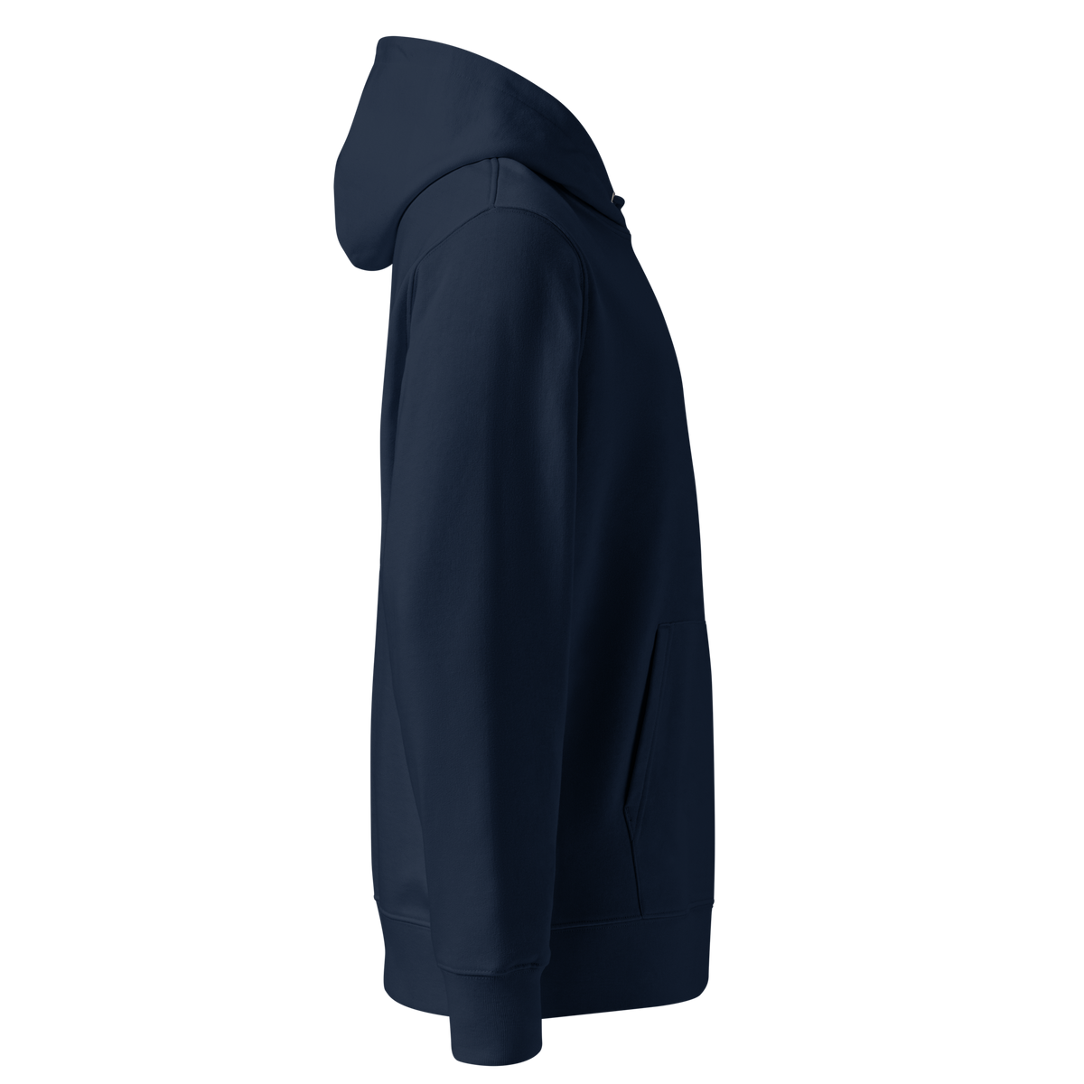 Never too late Embroidery Unisex essential eco hoodie - Alivwood