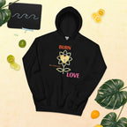 FlowerBurn Unisex Hoodie - Alivwood
