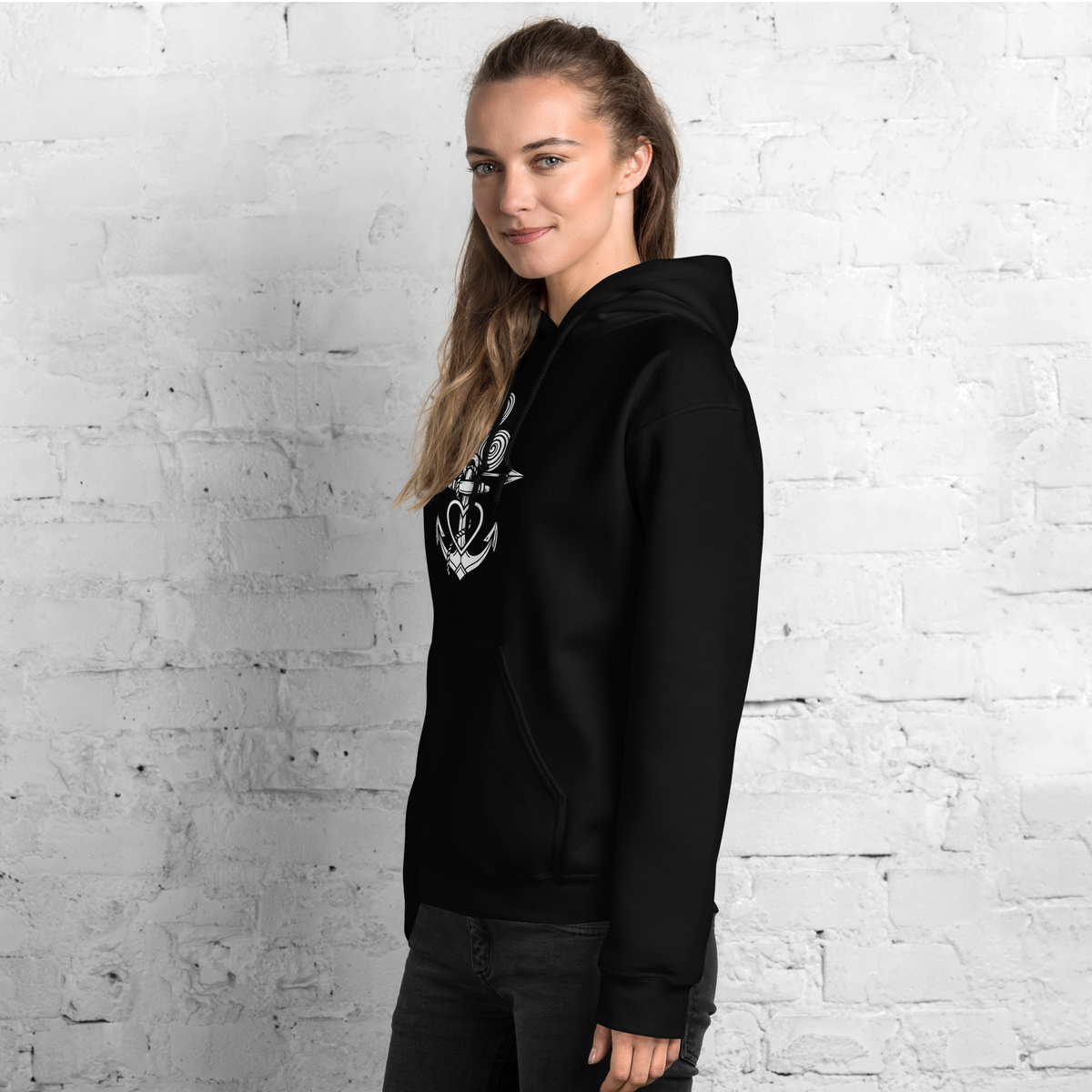 Tatoo AnchorArrowTriskelionHeart Unisex Hoodie - Alivwood