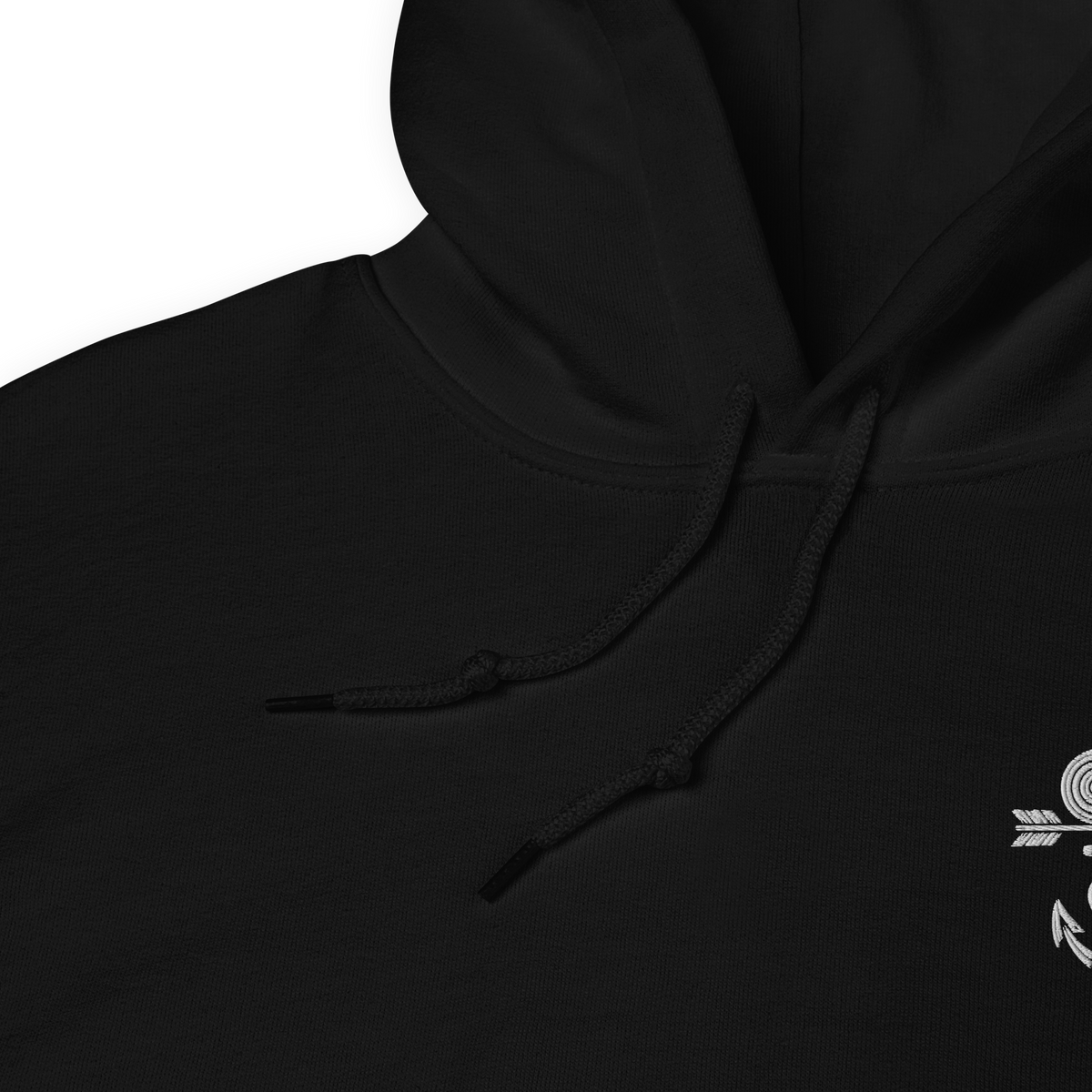 Tatoo AnchorArrowTriskelionHeart Embroidery Unisex Hoodie - Alivwood