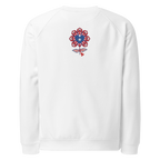 Puerto rico Unisex organic raglan sweatshirt - Alivwood