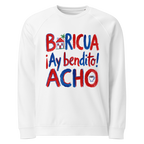 Puerto rico Unisex organic raglan sweatshirt - Alivwood
