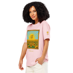 With and without you Unisex organic ribbed neck t-shirt - Alivwood