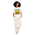 With and without you Unisex organic ribbed neck t-shirt - Alivwood