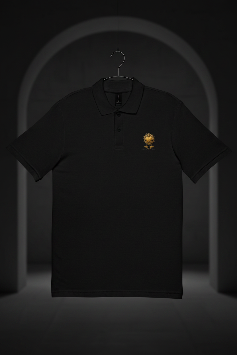 Structure and Soul Unisex pique polo shirt - Alivwood