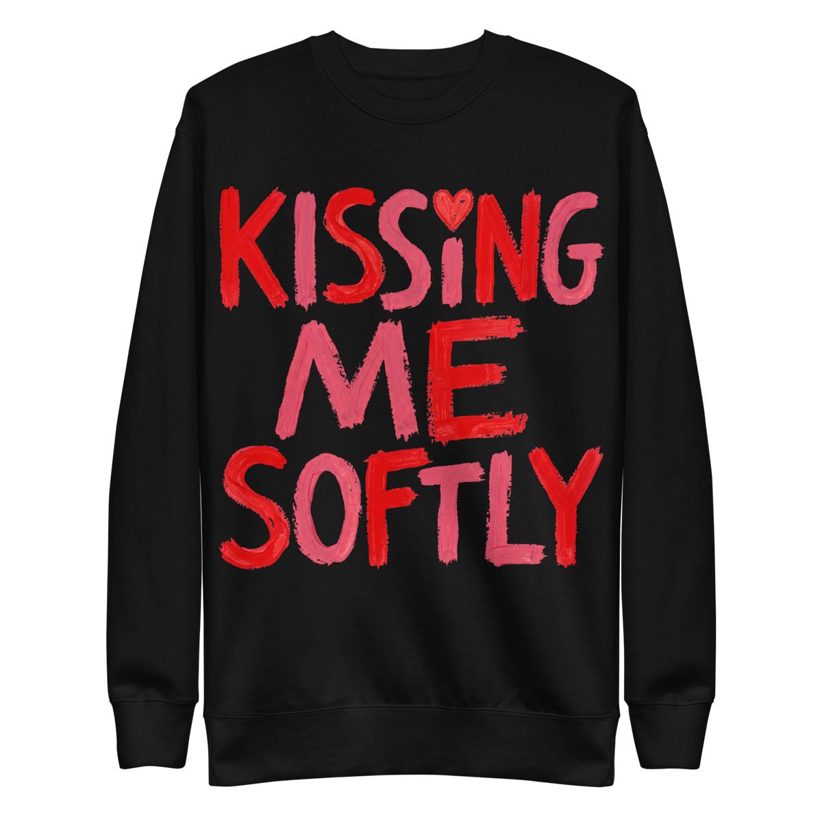Kissing me Softly Unisex Premium Sweatshirt - Alivwood