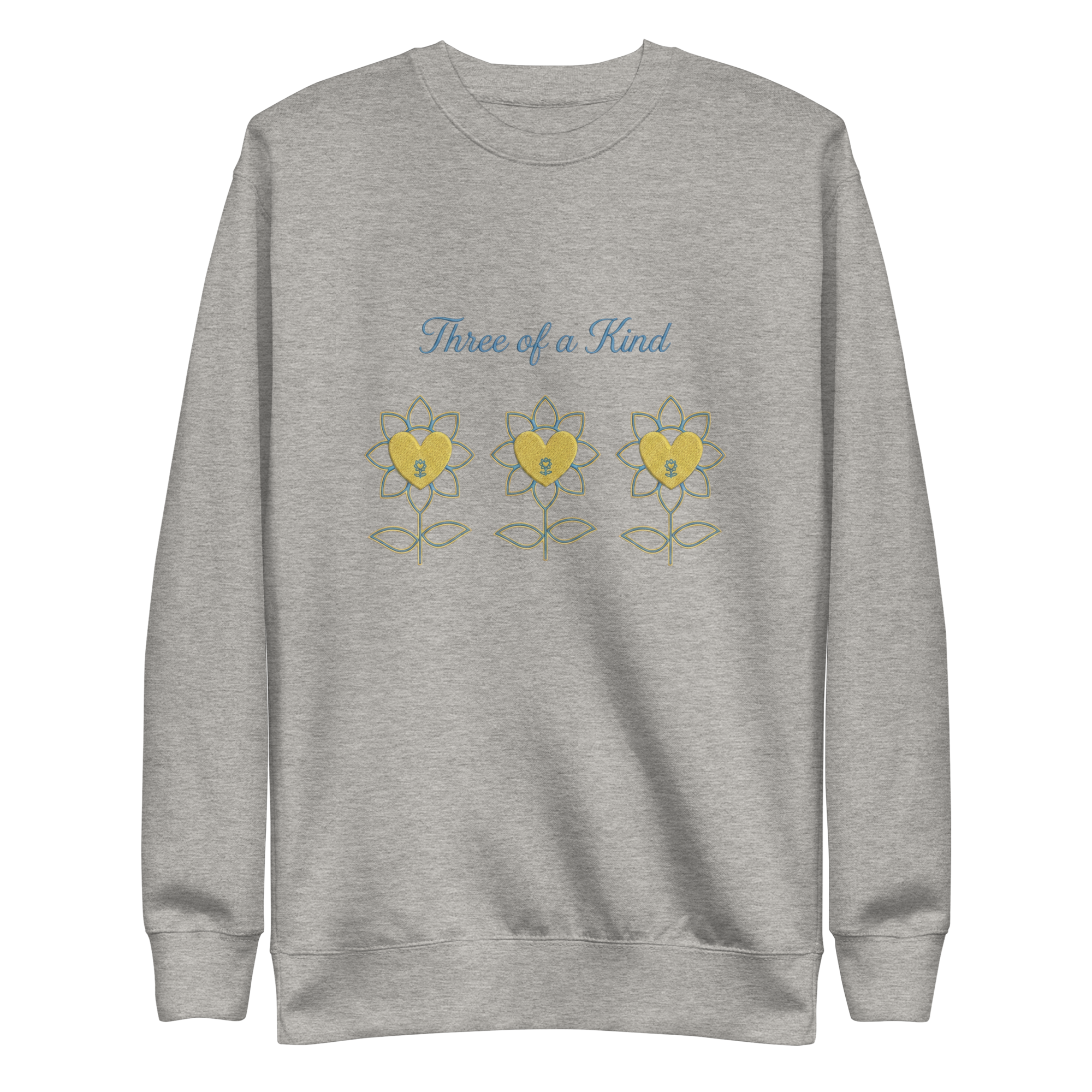 Three OK Unisex Premium Sweatshirt - Alivwood
