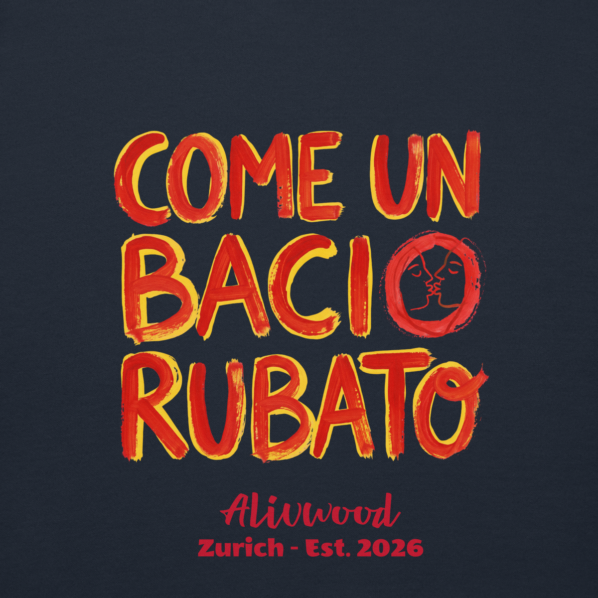Come un bacio rubato Unisex Premium Sweatshirt - Alivwood