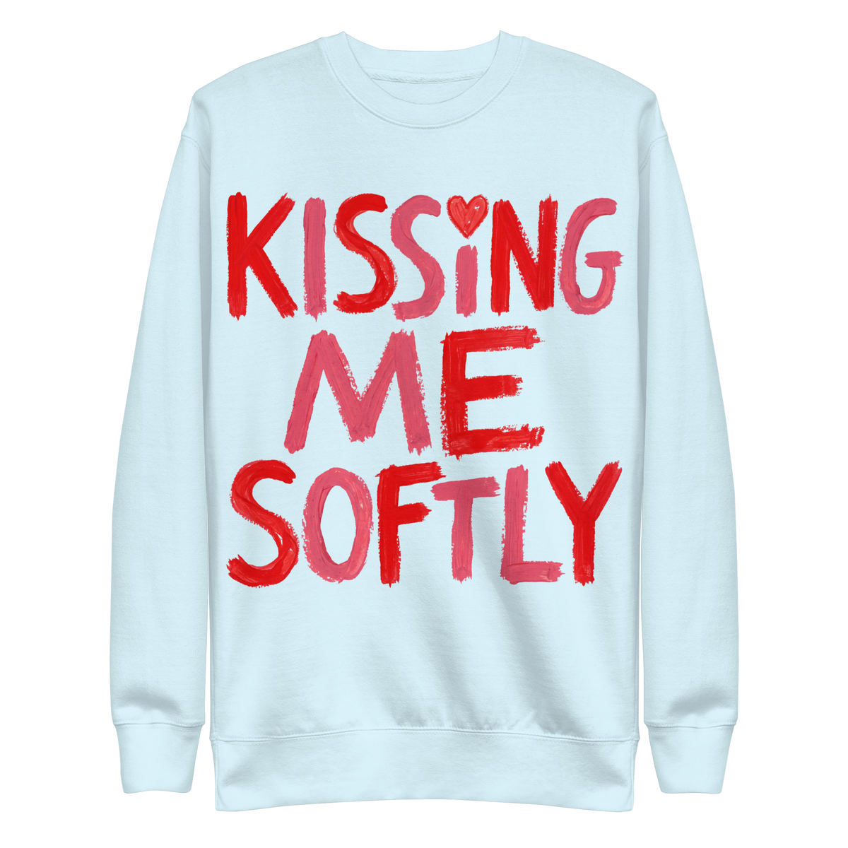 Kissing me Softly Unisex Premium Sweatshirt - Alivwood