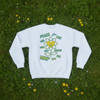 FlowerPeace Unisex Premium Sweatshirt UA - Alivwood