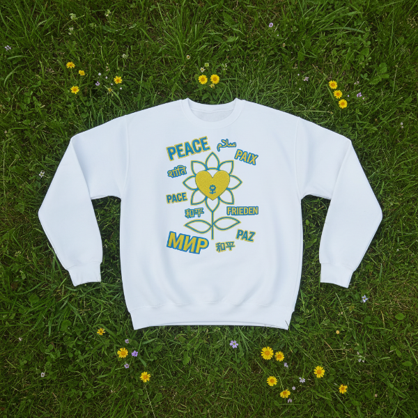FlowerPeace Unisex Premium Sweatshirt UA - Alivwood
