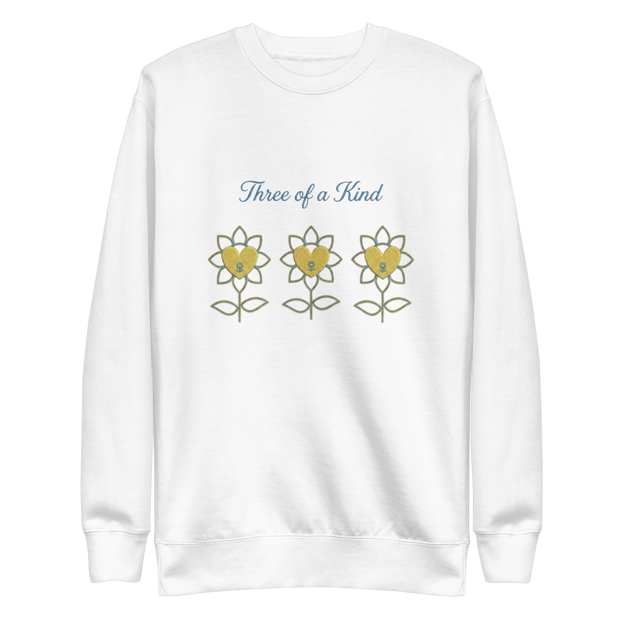 Three OK Unisex Premium Sweatshirt - Alivwood