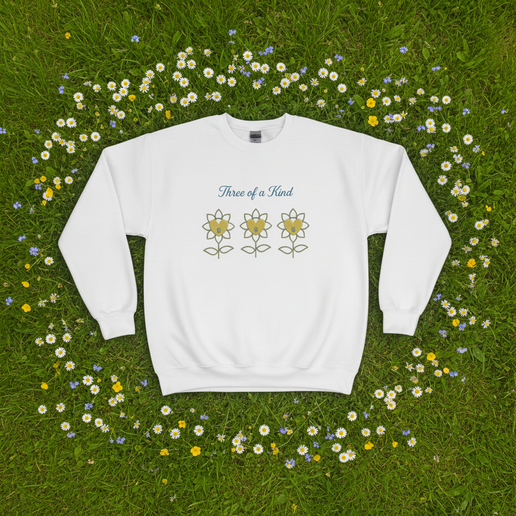 Three OK Unisex Premium Sweatshirt - Alivwood