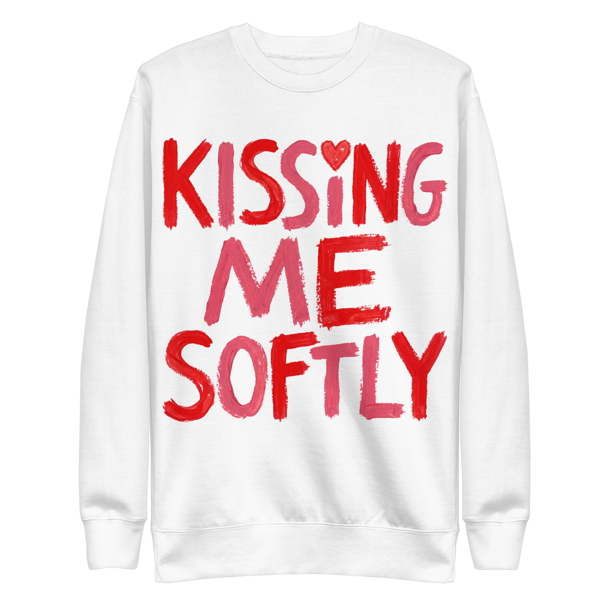 Kissing me Softly Unisex Premium Sweatshirt - Alivwood