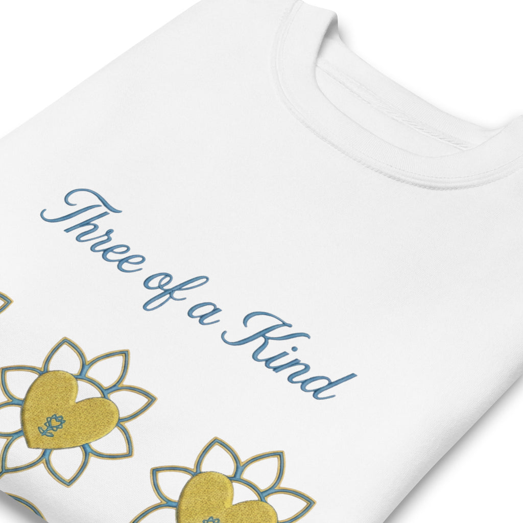 Three OK Unisex Premium Sweatshirt - Alivwood
