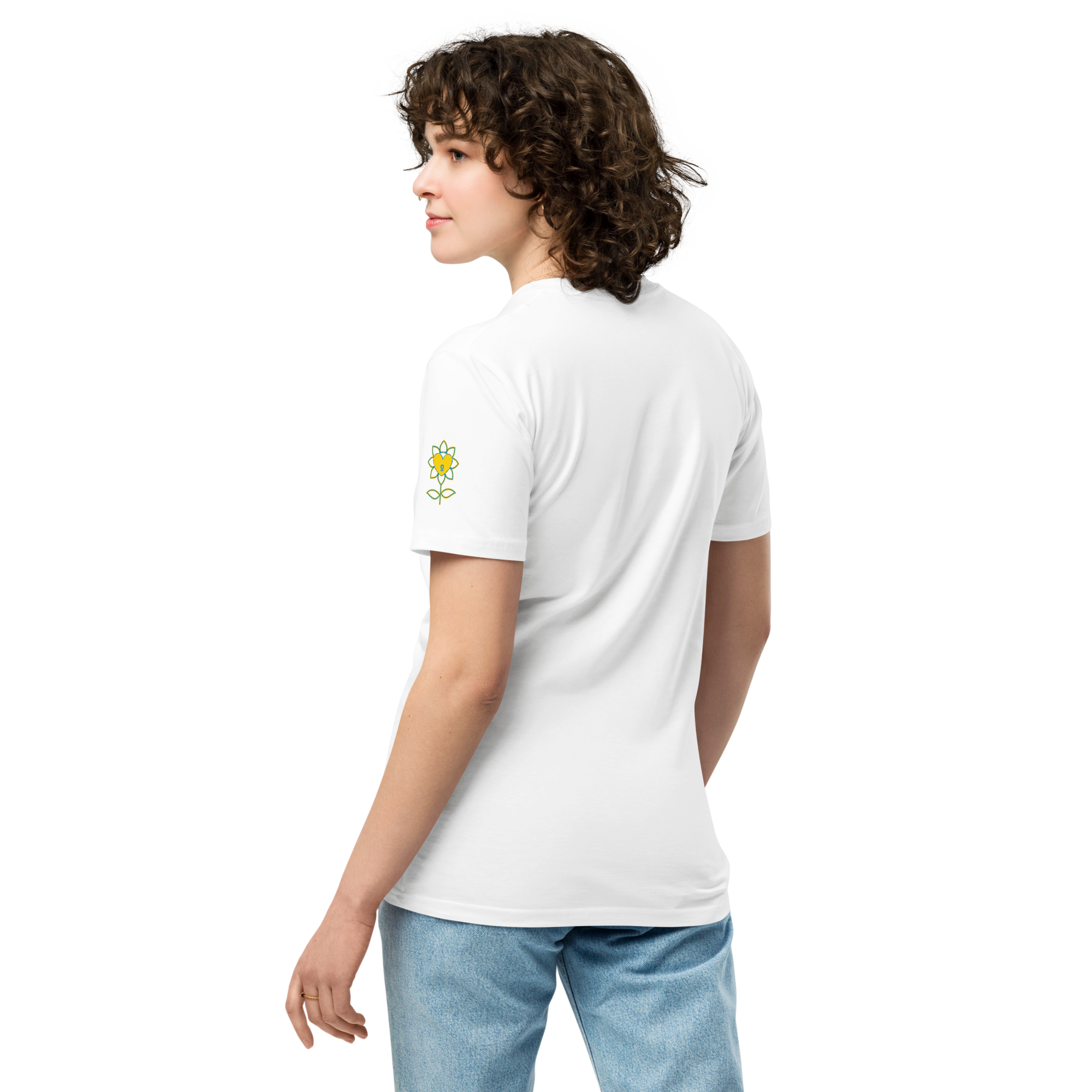 Flower+Prosecco+Gifts Unisex premium t-shirt - Alivwood