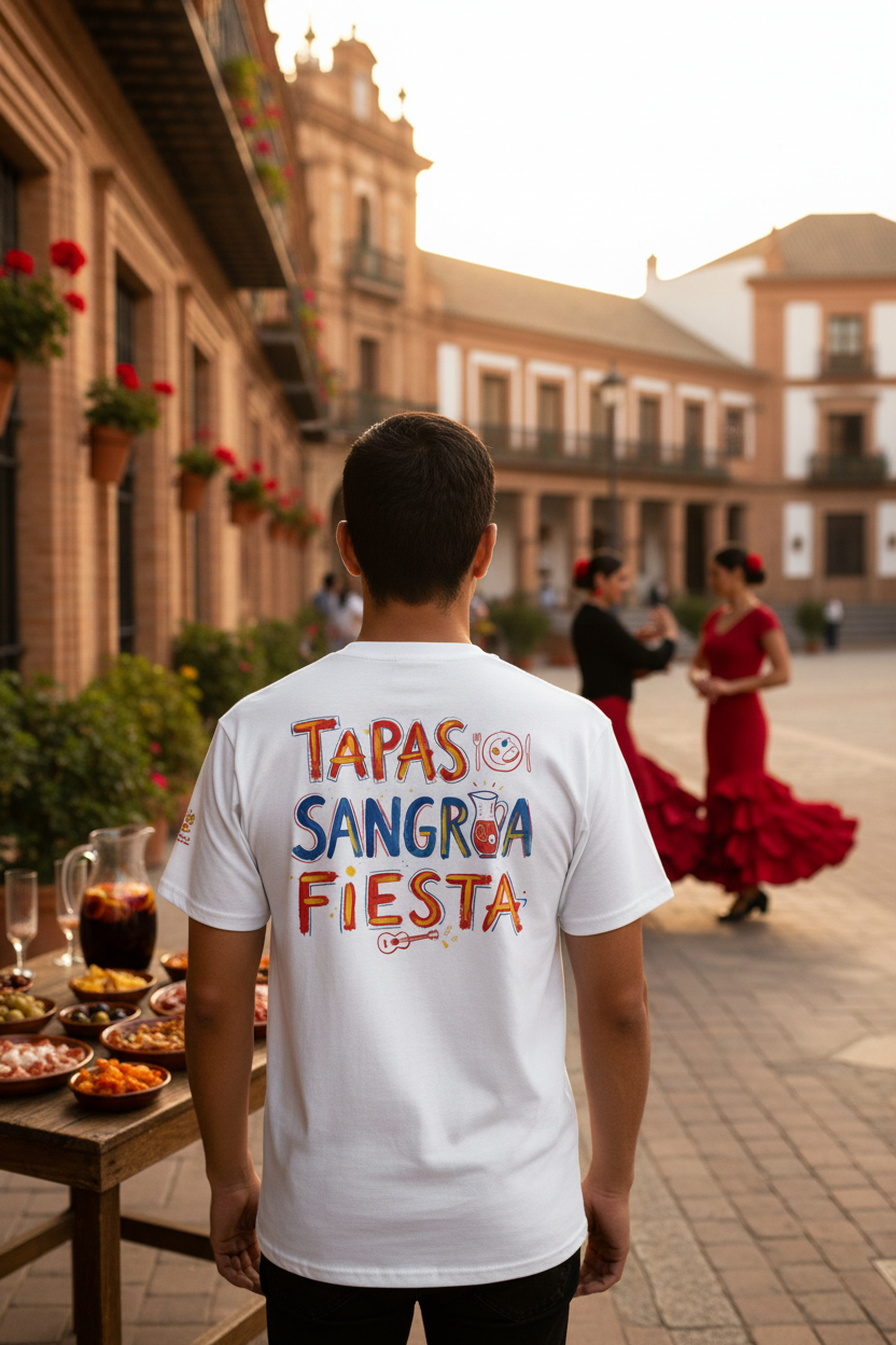 Spain Sangria Unisex premium t-shirt - Alivwood