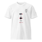 Cute Aquarius Need Space white Unisex premium t-shirt - Alivwood