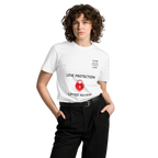 Cute Aquarius Love protection white Unisex premium t-shirt - Alivwood