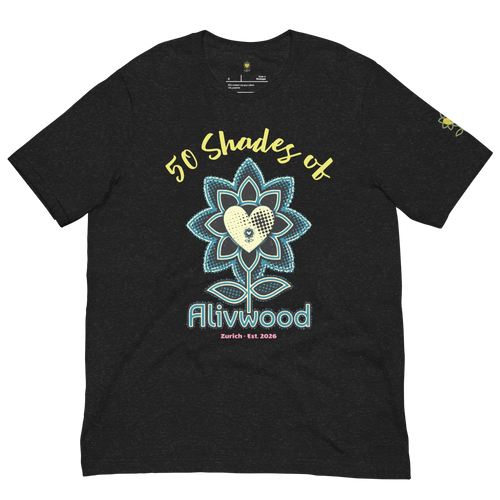 Alivwood 50Shadesof Unisex t-shirt - Alivwood
