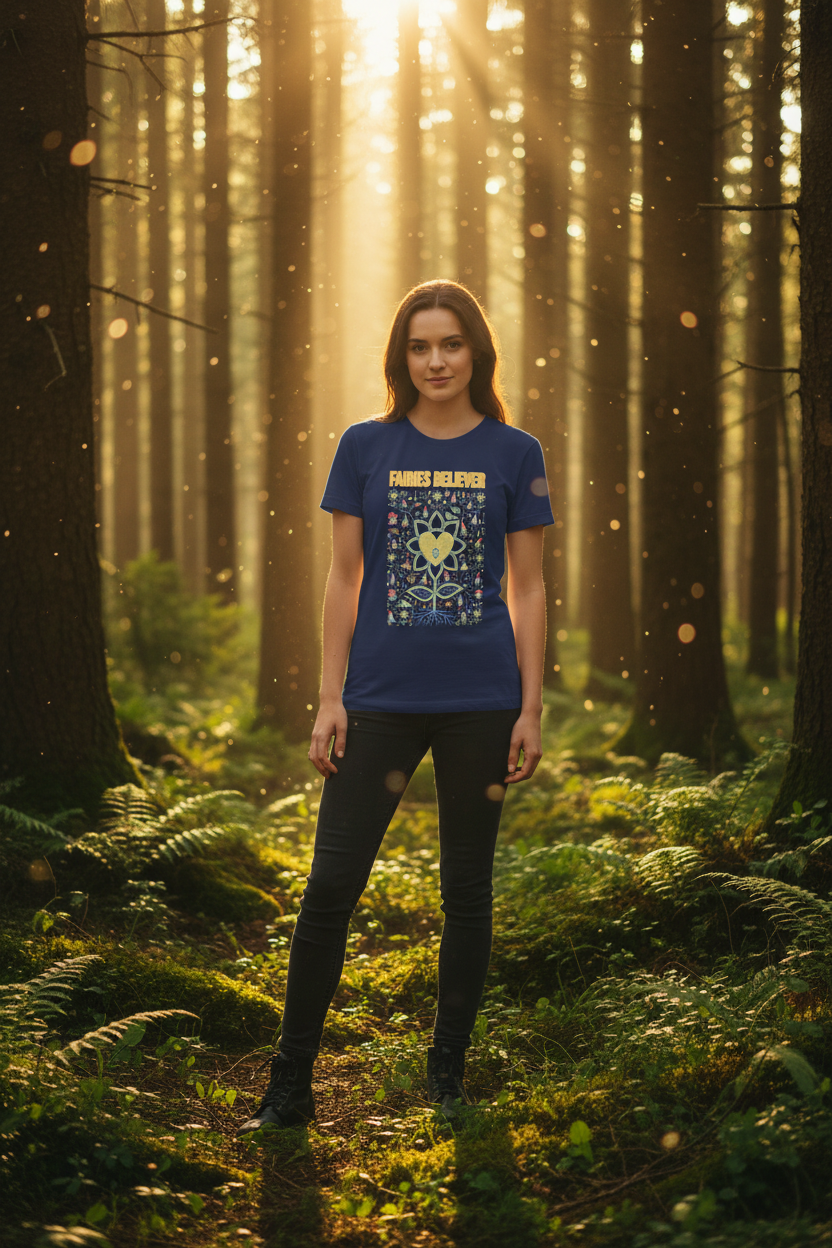 FairiesBeliever Unisex t-shirt - Alivwood