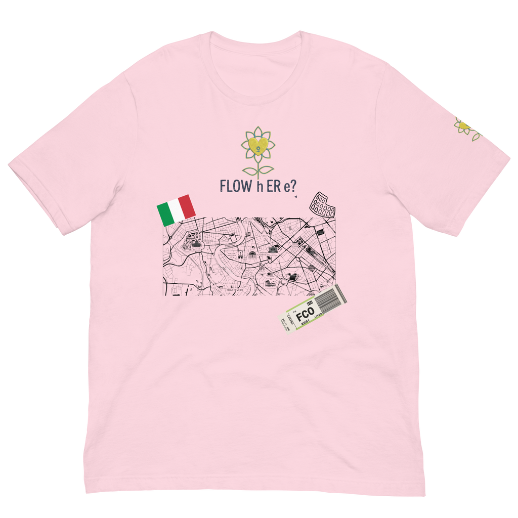 FloWhere? FCO — Unisex T-Shirt - Alivwood