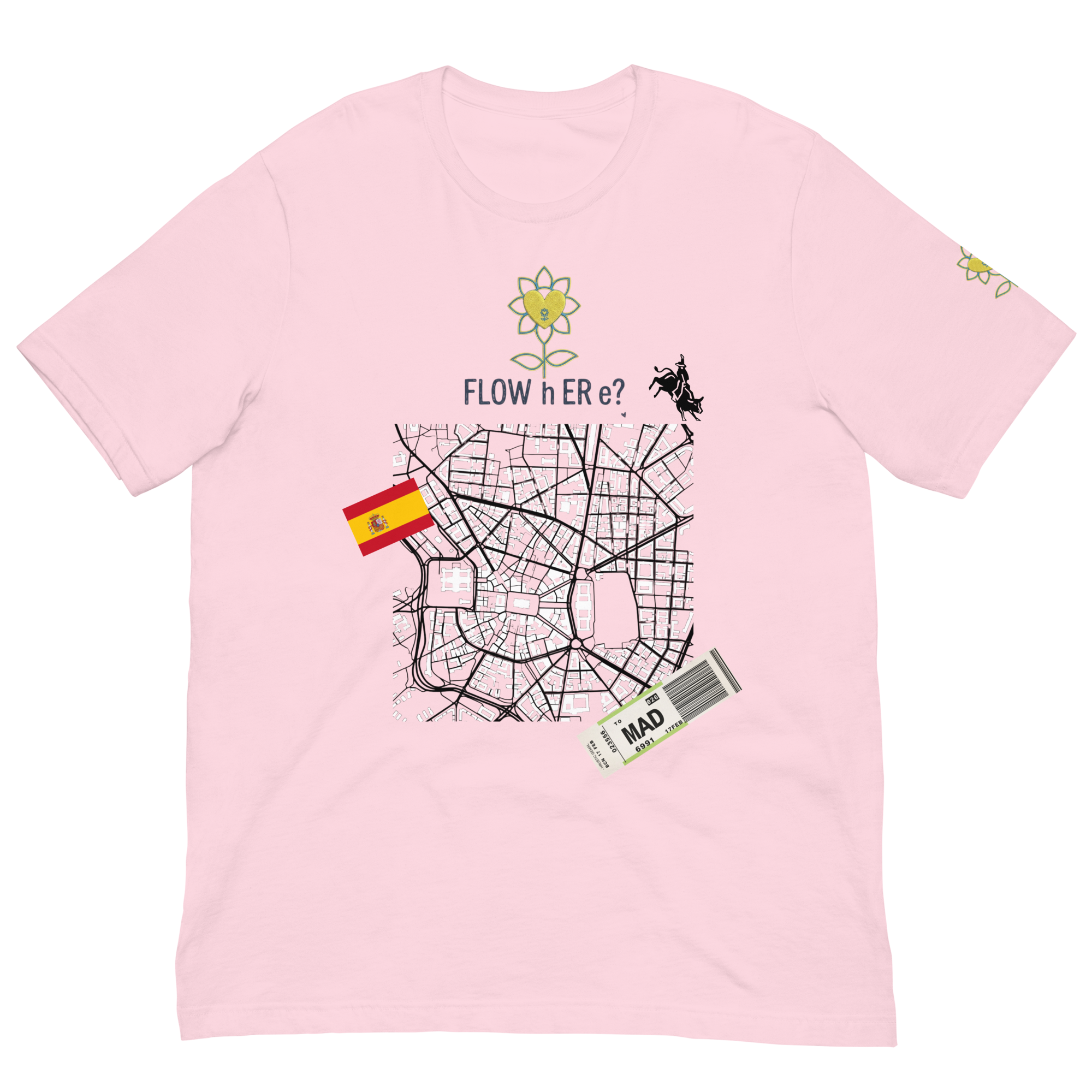 FloWhere? MAD Unisex t-shirt - Alivwood