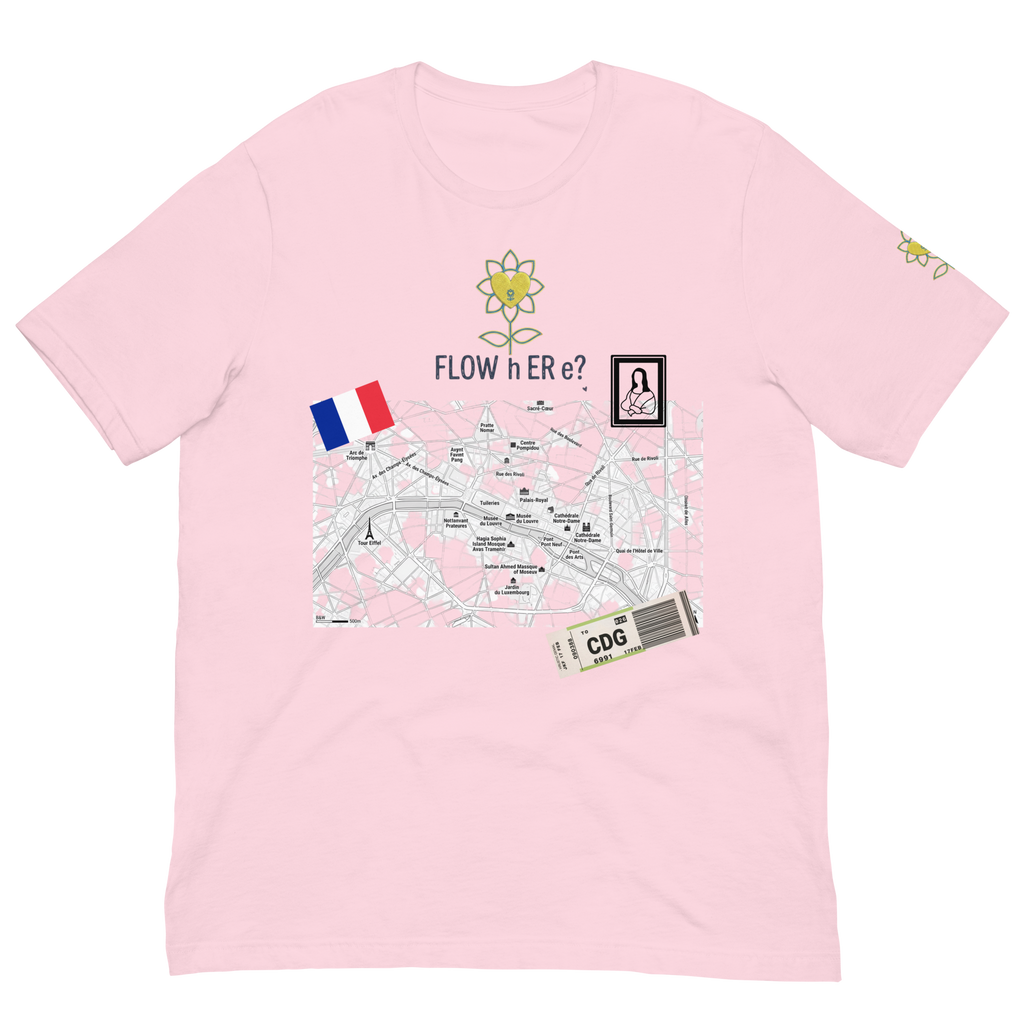 FloWhere? CDG — Unisex T-Shirt - Alivwood