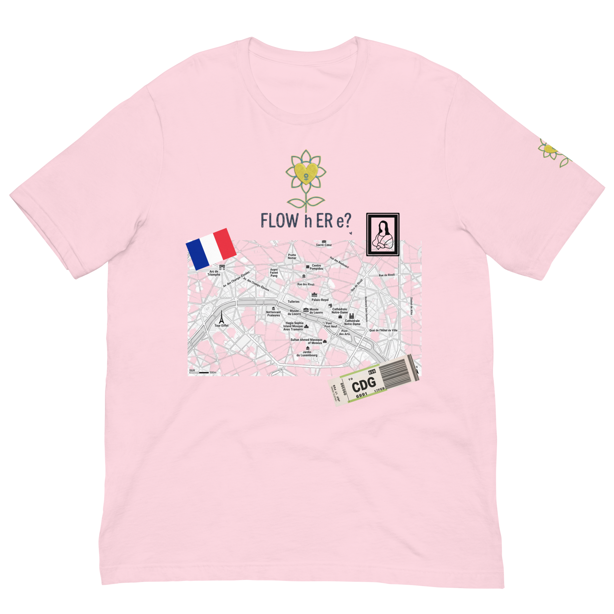 FloWhere? CDG — Unisex T-Shirt - Alivwood