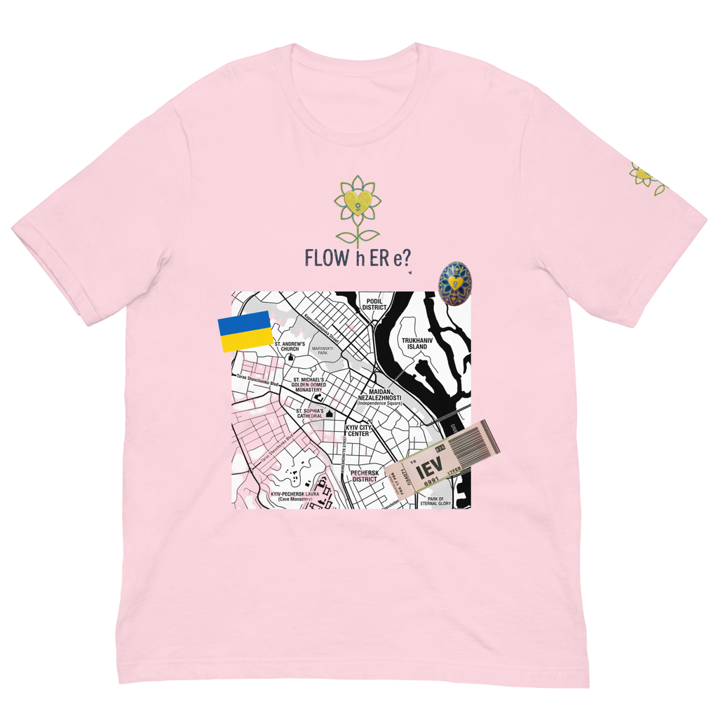 FloWhere? IEV — Unisex T-Shirt - Alivwood