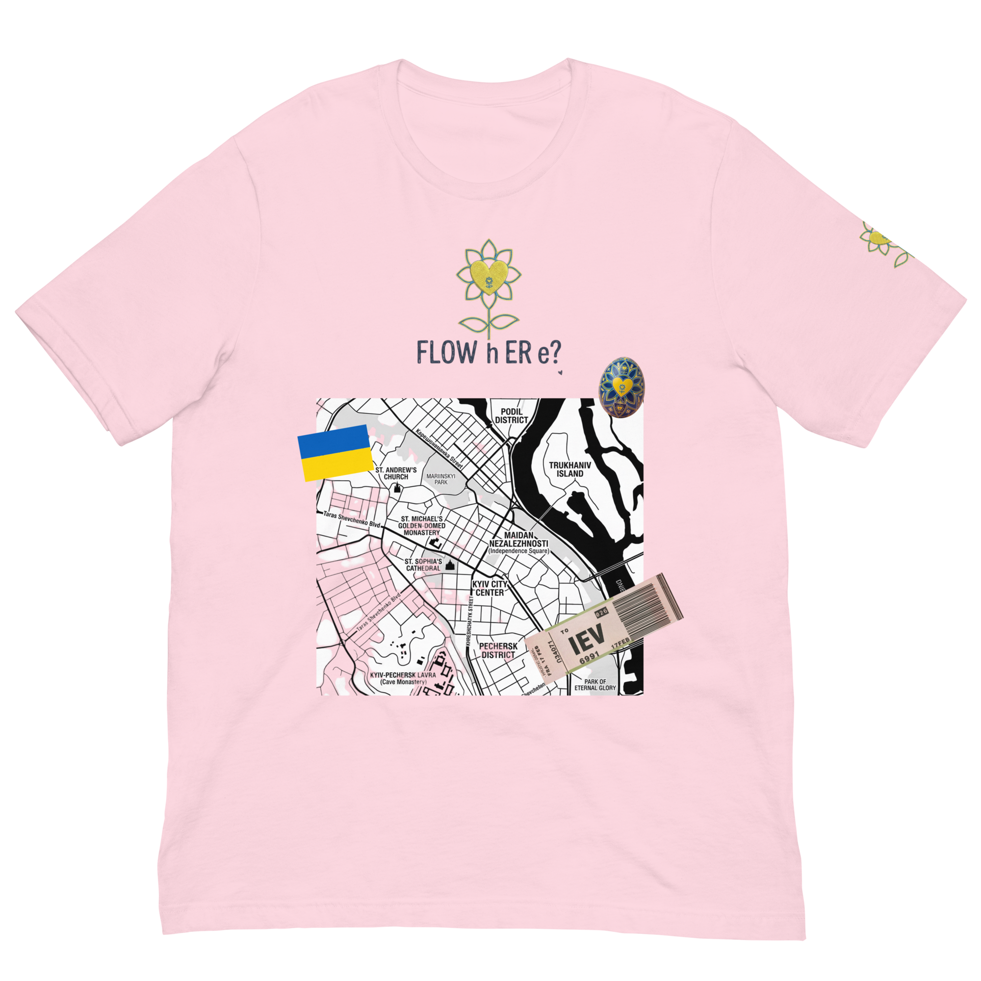 FloWhere? IEV — Unisex T-Shirt - Alivwood