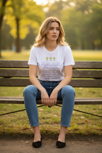 woman sitting on a bench waiting for her crush