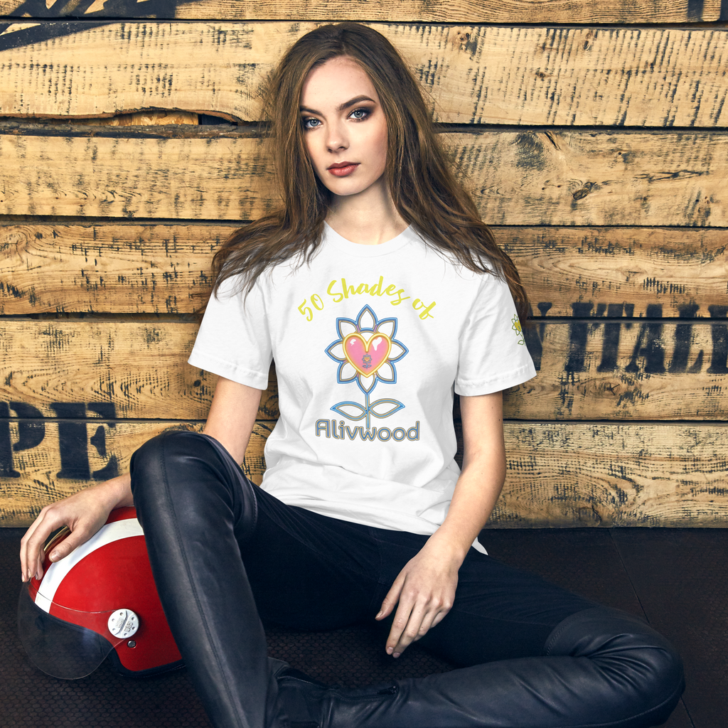 Alivwood 50Shadesof Unisex t-shirt - Alivwood