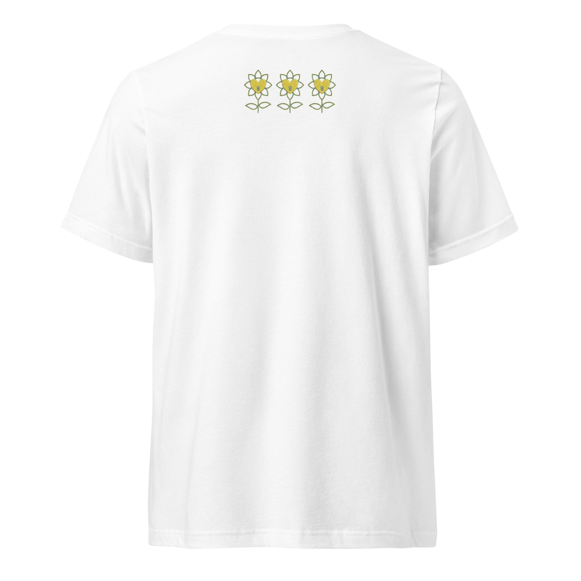 FlowerMood Unisex Short Sleeve V-Neck T-Shirt - Alivwood