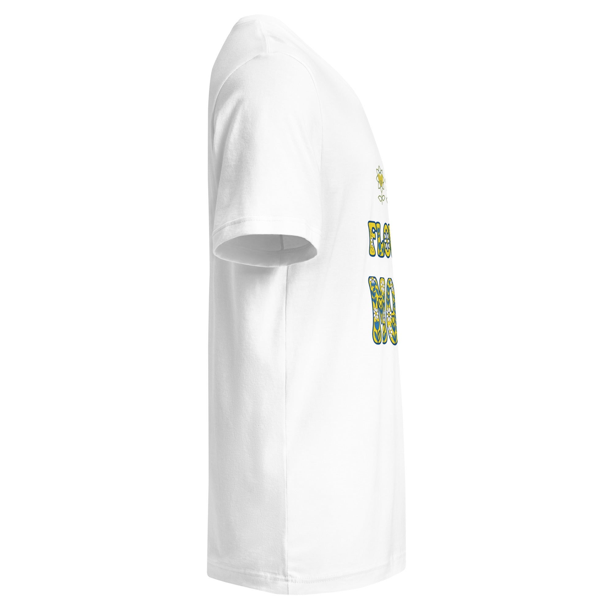 FlowerMood Unisex Short Sleeve V-Neck T-Shirt - Alivwood