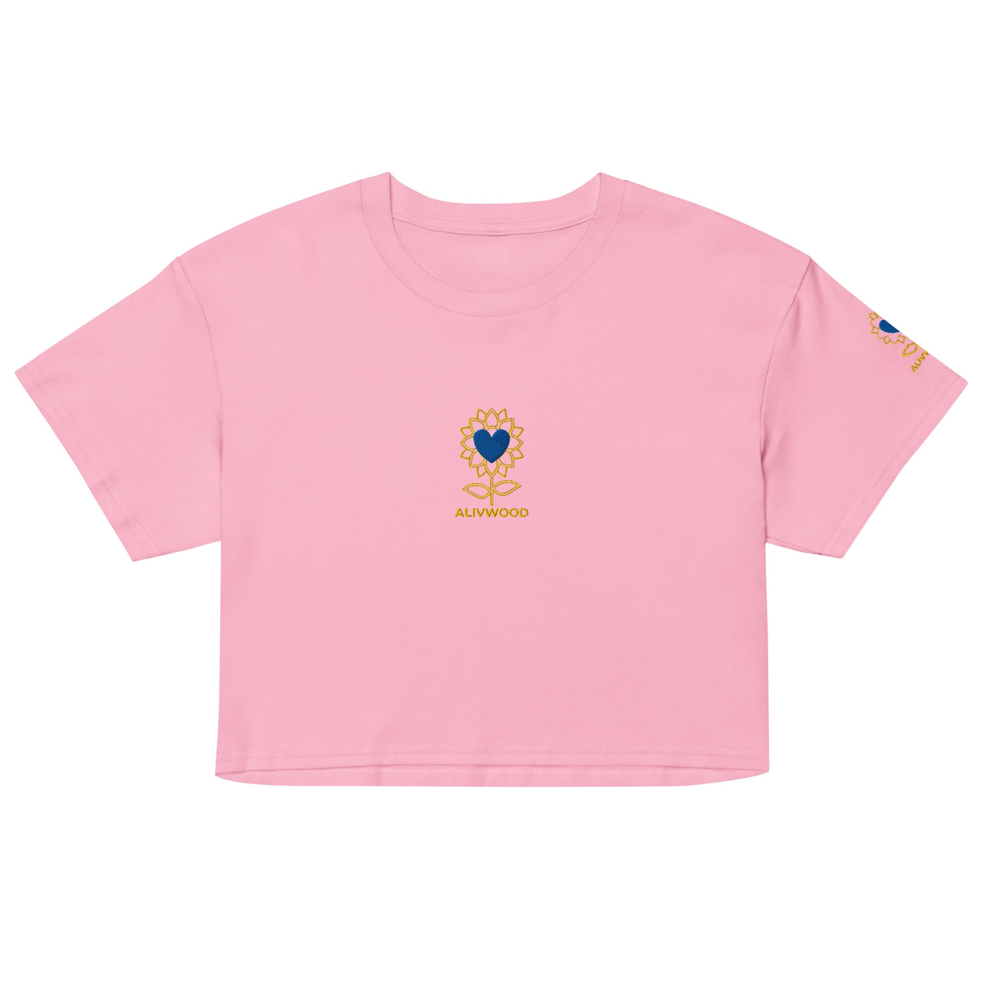Alivwood Signature Diamonds Women’s crop top - Alivwood