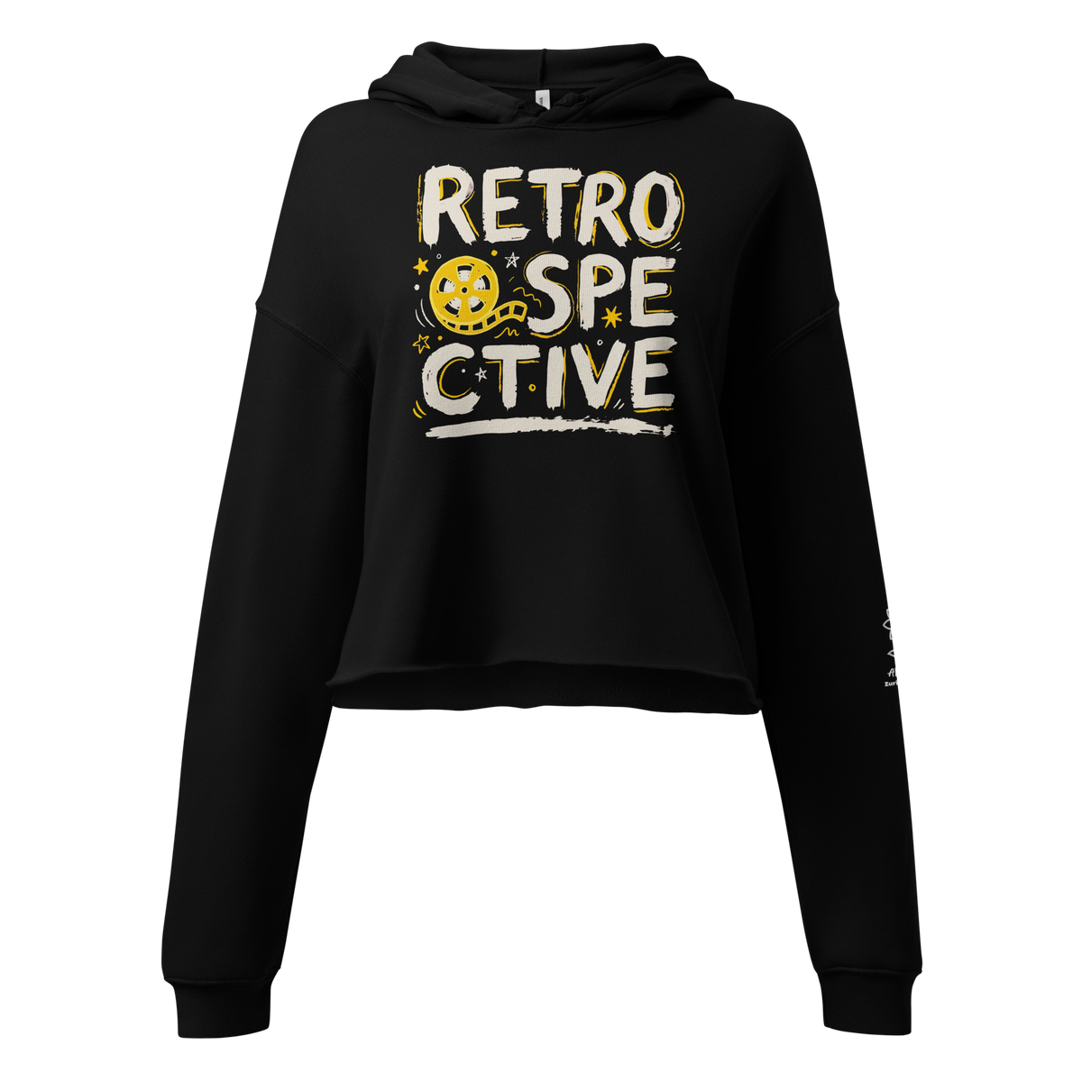 Retrospective Crop Hoodie - Alivwood