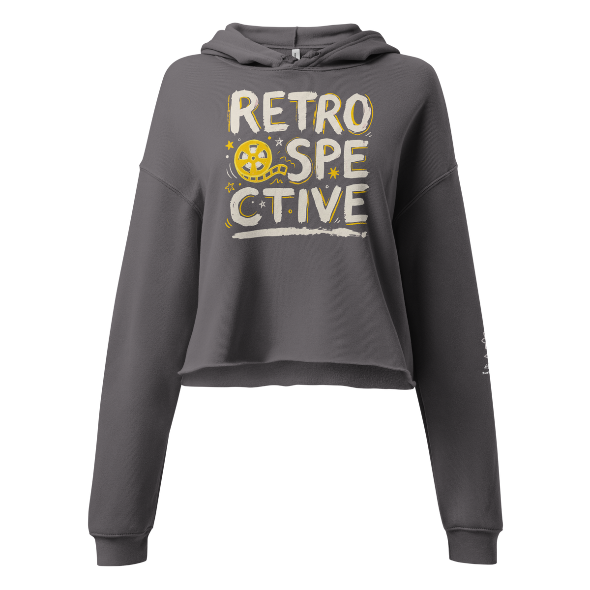 Retrospective Crop Hoodie - Alivwood