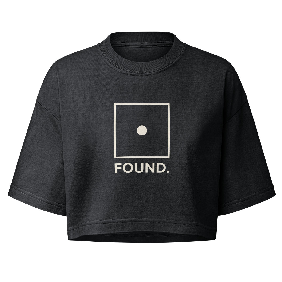 Found Women’s garment dye cropped tee - Alivwood