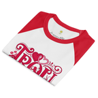 Trouble Women’s micro rib raglan baby tee - Alivwood