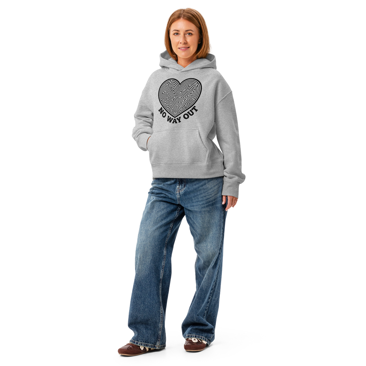 No way Out Women’s relaxed hoodie - Alivwood