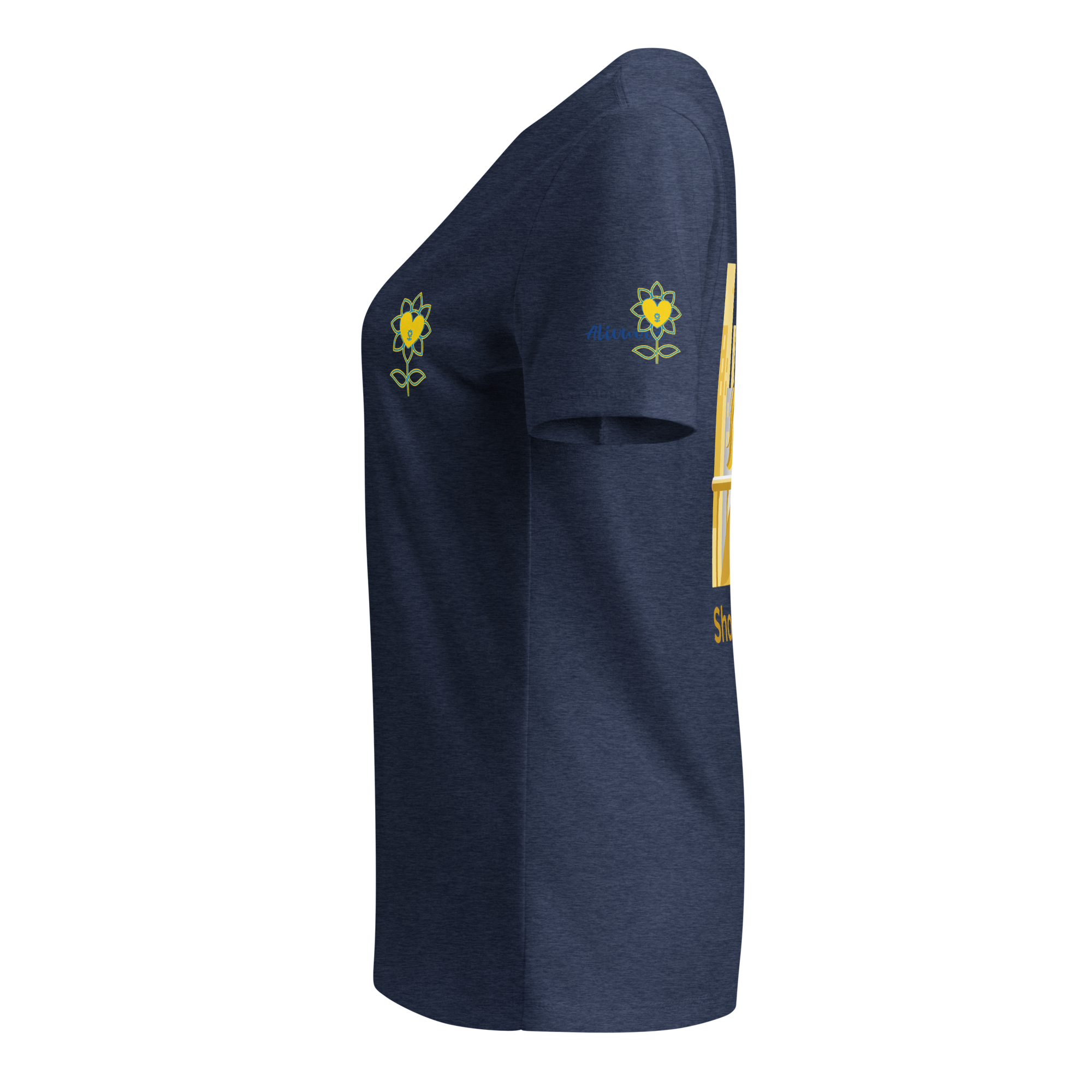 Shooting star Women’s relaxed v-neck t-shirt - Alivwood