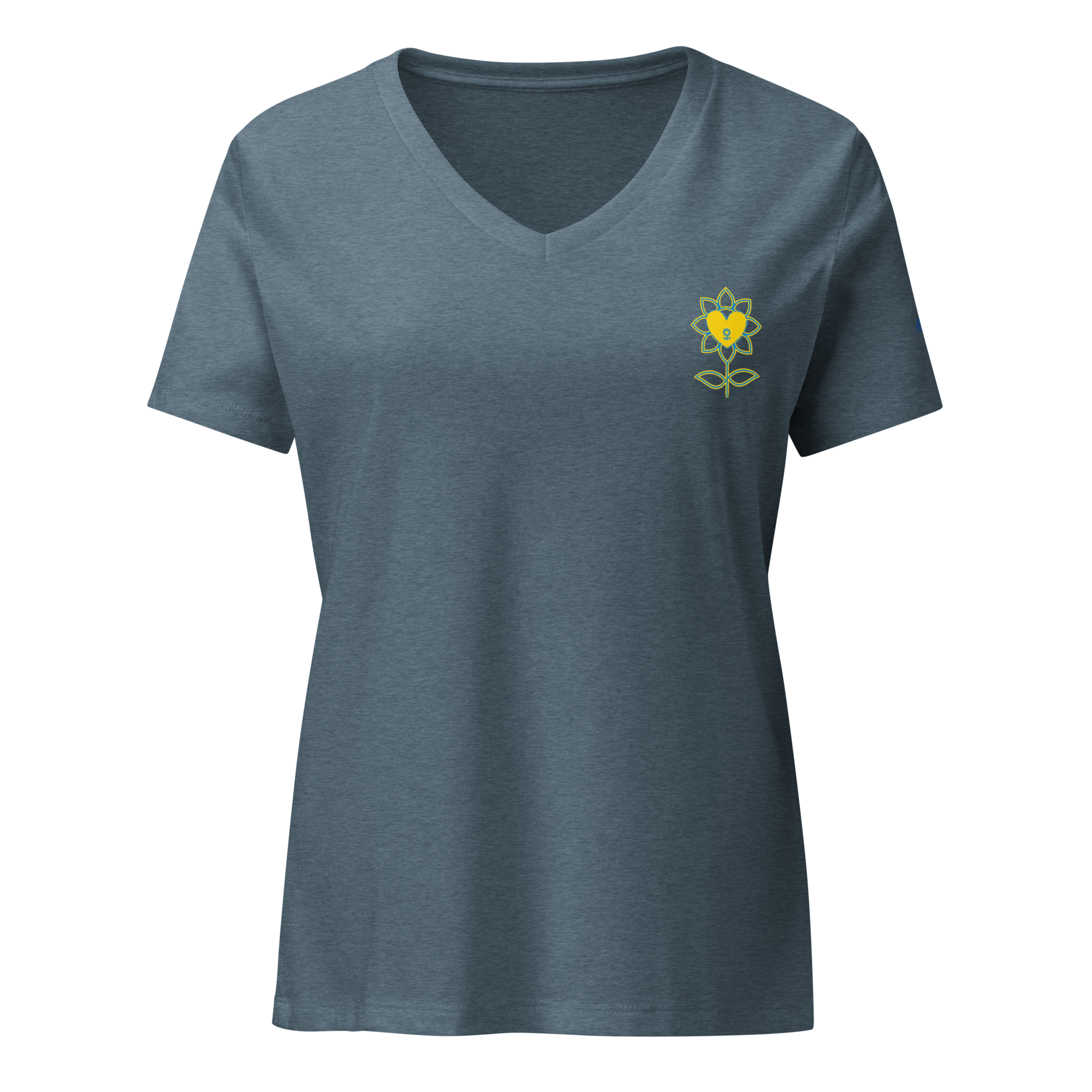 Shooting star Women’s relaxed v-neck t-shirt - Alivwood