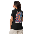 Dream come true Love Women’s relaxed v-neck t-shirt - Alivwood