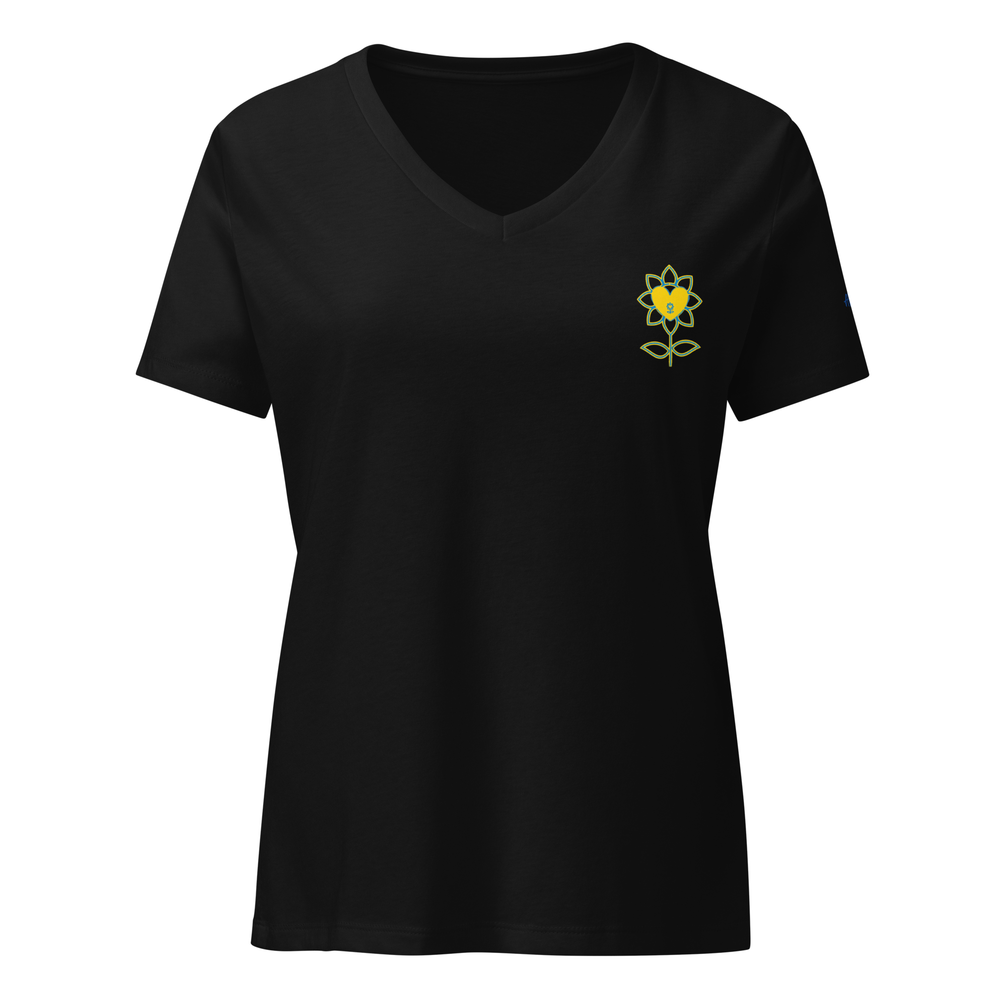 Shooting star Women’s relaxed v-neck t-shirt - Alivwood