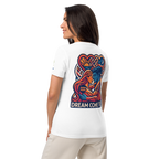 Dream come true Love Women’s relaxed v-neck t-shirt - Alivwood