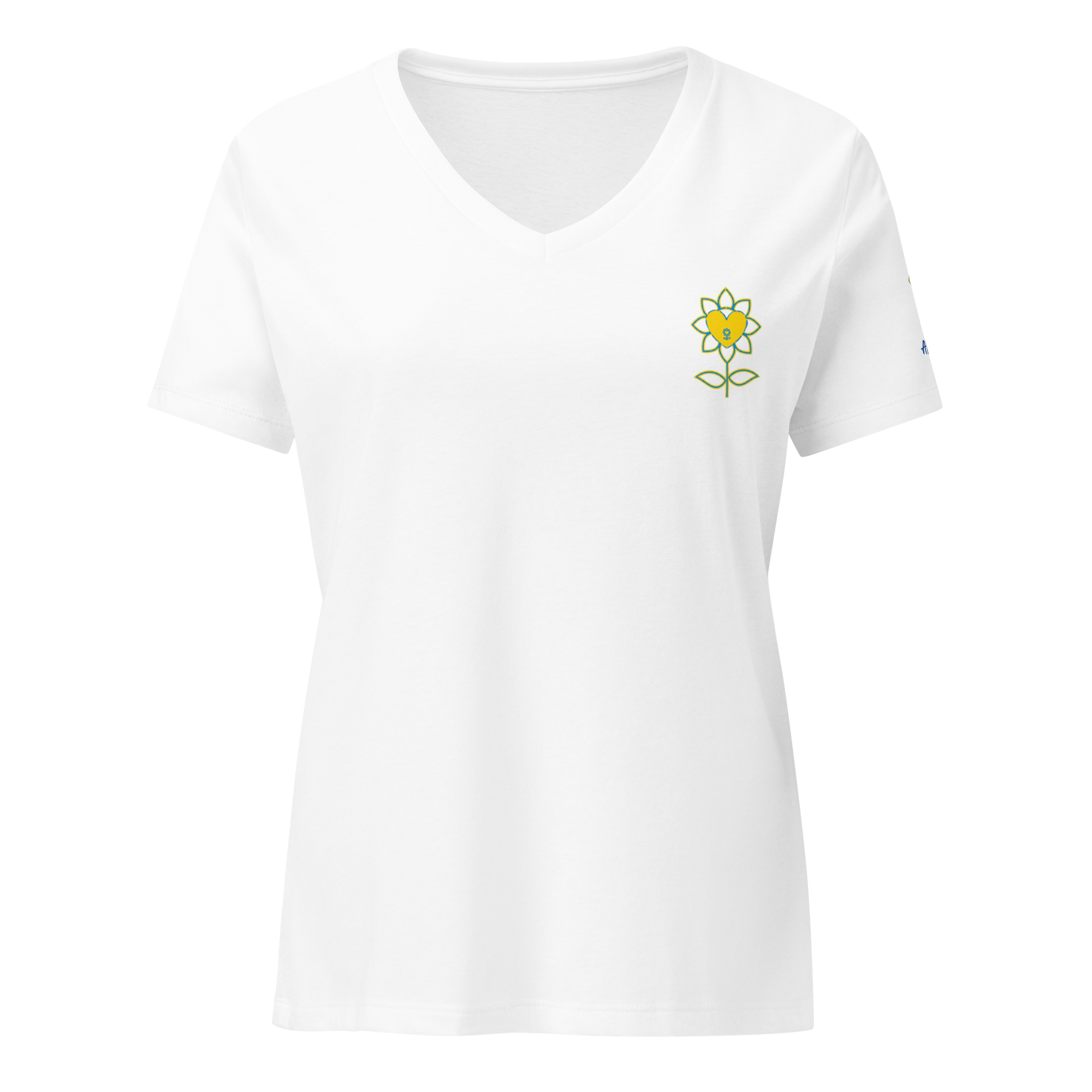 Dream come true Love Women’s relaxed v-neck t-shirt - Alivwood